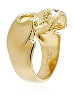 Bellavita Anillo Skull W/ Drusy (Amarillo)