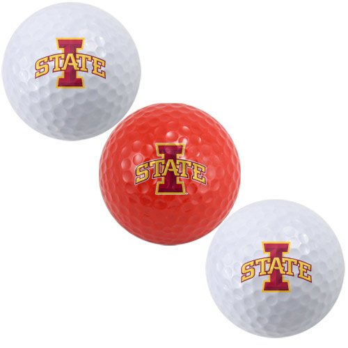 Iowa State Cyclones Three Pack Of Golf Balls