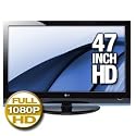 Buy Cheap LG 47LG90 47-Inch LED Backlit 1080p 120Hz HDTV, Gloss Piano Black with Blue