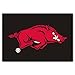 FANMATS 2125 NCAA - Arkansas Razorbacks Starter Mat Accent Rug - 19in. x 30in. | Sports Fan Home Decor Rug and Tailgating Mat