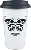 Vessel Terra Flourish Butterfly 10 Ounce White Pircelain Cup 41IkZwLqReL. SL160 Vessel Terra Flourish Butterfly 10 Ounce White Pircelain Cup