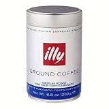 illy Caffe Normale Drip Grind Coffee (Medium Roast, Blue Band), 8.8-Ounce by illy Discounts