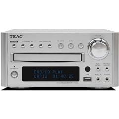 Teac DR-H 338 i Kompaktanlage (DVD-Player, MP3-Dekoder, UKW-/MW-Tuner, HDMI, USB 2.0) silber