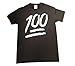 Keep It A Hunnid Hundred 100 Emoji Apple StreetWear Sneaker T Shirt