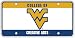 Collegiate Series WVU School Specific College of Creative Arts License Plate