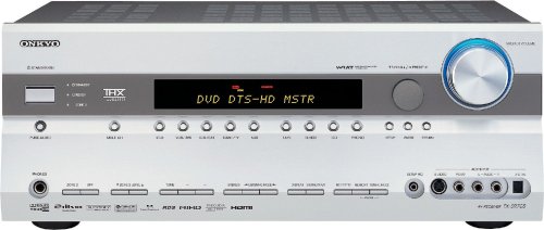 Onkyo TX SR 705 7.1 AV-Receiver (THX-zertifiziert, HDMI) silber