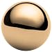 Brass C260 Ball, Grade 200, Reflective Finish, Precision Tolerance, ASTM B134, Inch