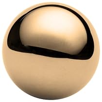 Brass C260 Ball, Grade 200, 1/8" Diameter (Pack of 100)