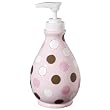 Tiddliwinks Lotion Pump - Mod Pink/ Brown