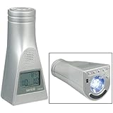 Reizen Talking Clock and LED Flashlight