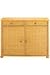 Women's Shoe Storage Chest 42 Prs W/ Door Honey