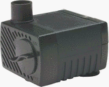 Sunterra 104506 Table Top Fountain Pump 30 GPH, Black