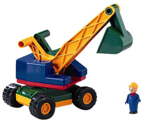 Lena  8251 - L&ouml;ffelbagger robust mit Figur 32 cm Preisvergleich