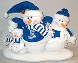 Kansas City Royals Table Top Snow Family Each Features Three Plush Snowpeople