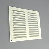Produkt-Bild: L&uuml;ftungsgitter LG-3025 W Alu Wei&szlig; 300 x 250 mm Abluftgitter Lamellengitter Wetterschutzgitter