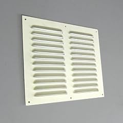 L�ftungsgitter LG-3025 W Alu Wei� 300 x 250 mm Abluftgitter Lamellengitter Wetterschutzgitter
