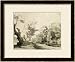 Landscape with a Path, an Almost Dead Tree on the Left and a Footbridge Leading to a ...