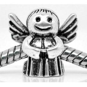 'My Little Angel' Slide-on, Slide-off Charm or Bead�- Pandora Charm Bracelet Compatible
