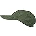 New Big Size Washed Cotton Ball Cap - Olive OSFM