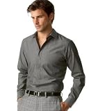 Calvin Klein Long Sleeve Covered Placket Woven Shirt