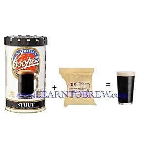 Coopers Stout Beer Ingredient Kit for Home Brewing