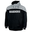 Oakland Raiders NFL "Blitz" Hooded Fleece Pullover (Black)