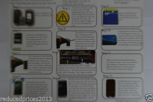 S3 Black Replacement Screen Glass Lens Kit S3 i9300 I747 T999 i535 s3