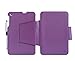 i-UniK HP 7 Plus Model 1301US Quad Core 1GHZ 8GB (2014) Tablet Slim Folio Case [Bonus Stylus] - (Purple)