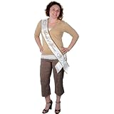 Matron Of Honor Satin Sash Party Accessory (1 count) (1/Pkg)