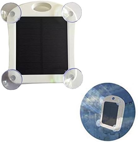 SuperBZ 6000mah Solar Window Charger,2 In 1 Window Suction Sensor PIR Lamp 6000mah Emergency Solar Power Bank Rechargeable Charger for Garden Indoor Outdoor Camping Hiking White