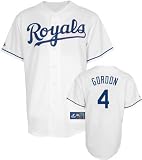 MLB Alex Gordon Kansas City Royals Youth Replica Home Jersey (Medium)