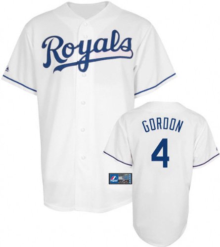 MLB Alex Gordon Kansas City Royals Youth Replica Home Jersey (Medium)