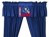 New York Giants NY Window Treatments Valance and Drapes