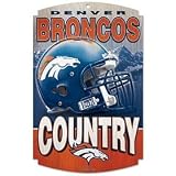 Wincraft Denver Broncos Wood Sign Size: One Size