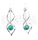 Turquoise 925 silver Earrings