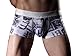99extra Underwear Men's Tinsel Ice Silk Skinny Boxer Briefs