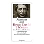 Denken mit Henry David Thoreau: Von Natur und Zivilisation, Einsamkeit und Freundschaft, Wissenschaft und Politik