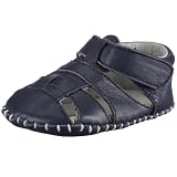 Zoom Produkt-Bild: Playshoes Leder-Sandale uni 107725, Unisex - Kinder Babyschuhe