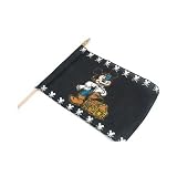 Pirate Mouse 12x18 inch Stick Flag