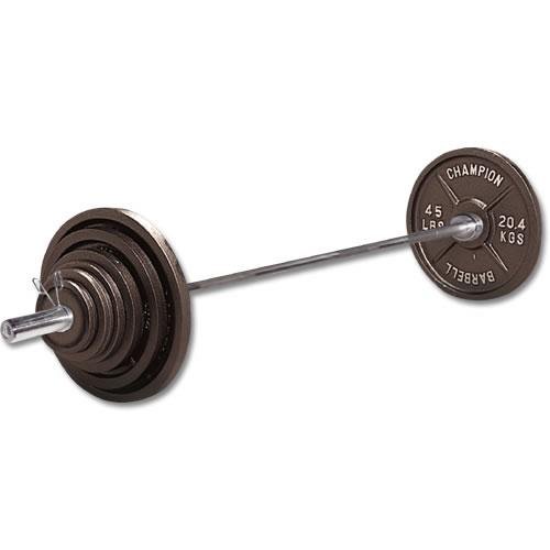 Champion Barbell 300 lbs. Olympic-Style Standard Weight Set