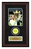 Rod Laver Wimbledon Championships Framed Autographed Tennis Ball with Photo Rod Laver Wimbledon Championships Framed Autographed Tennis Ball with Photo