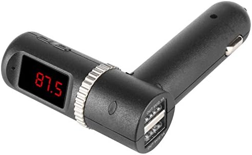 Multi-functional Fm Transmitter with Dual USB Car Charger, Hands-free Call, Mp3 Player (QM08)