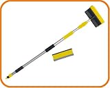 3m ALUMINIUM TRIPLE TELESCOPIC WINDOW CAR WASH BRUSH