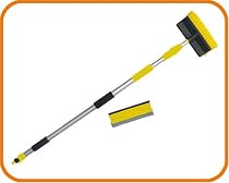 3m ALUMINIUM TRIPLE TELESCOPIC WINDOW CAR WASH BRUSH