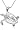 14k White Gold Diamond Turtle Pendant (.03 cttw, H-I Color, I2-I3 Clarity), 18