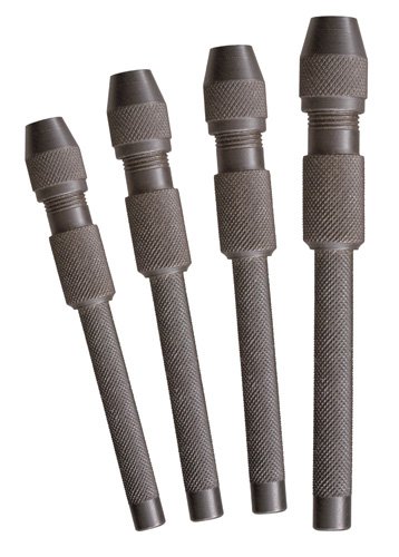 Moody Tools 58-0196 4-Piece Hollow Core Pin Vise Set On Sale