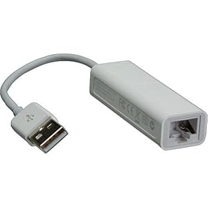 Apple USB Ethernet Adapter Network adapter Hi Speed USB Ethernet, Fast Ethernet 10Base T, 100Base TX Apple USB Ethernet Adapter - Network adapter - Hi-Speed USB - Ethernet, Fast Ethernet - 10Base-T, 100Base-TX