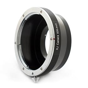 Camera Adapter Ring Tube Lens Adapter Ring / Canon EOS EF Mount Lens Adapter to Micro 43 4/3 Mount Camera / Such as: Olympus E-P1, E-P2, E-P3, E-PL1, E-PL2, E-PL3, E-PM1 etc / Panasonic G1, G2, G3, G10, GF1, GF2, GF3, GH1, GH2 etc