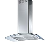 24-inch Island Range Hood - Moon Crystal - MADE in ITALY
