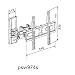 Pyle Home PSW974S - 26 X 42 Inch Flat Panel Articulating TV Wall Mount image 1